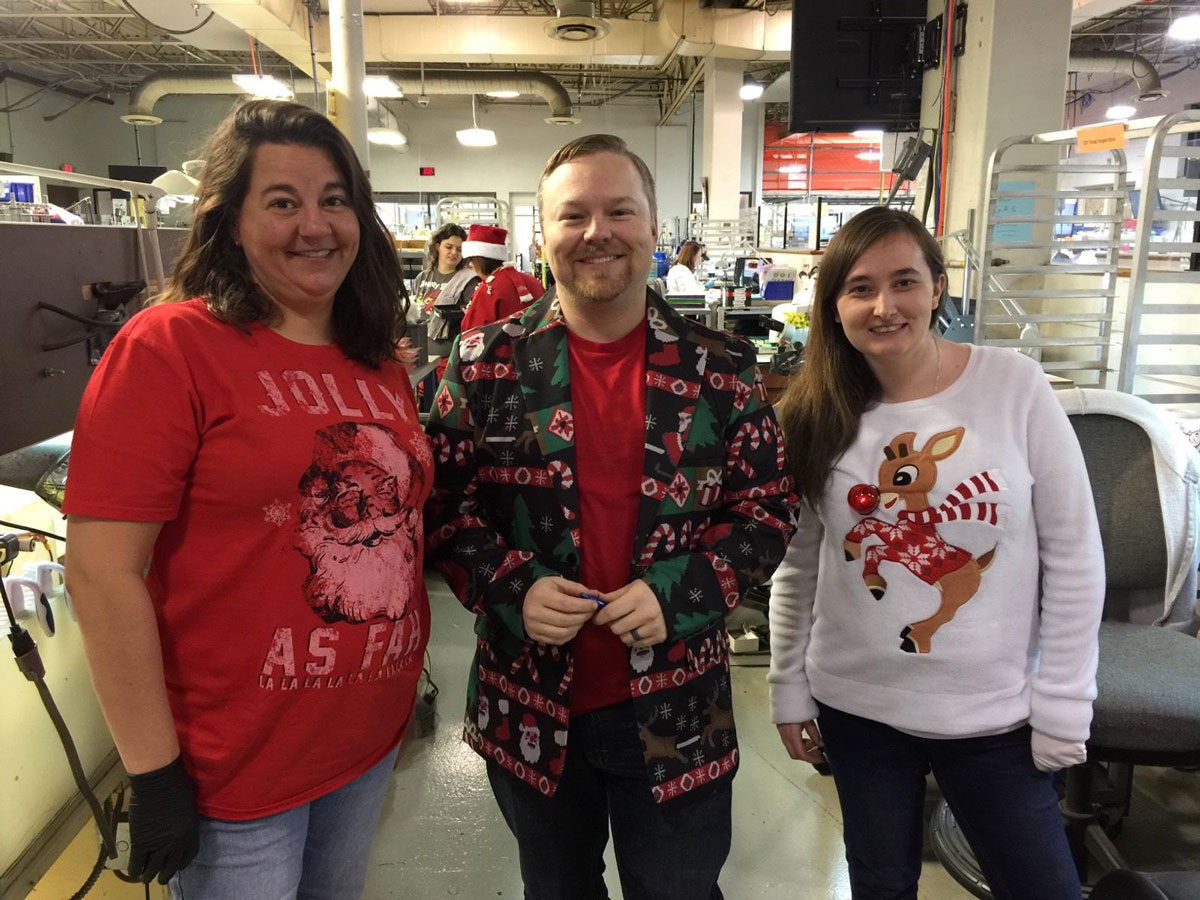 ugly sweater christmas party