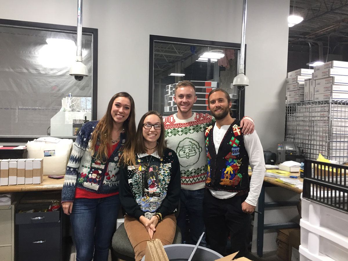 ugly sweater christmas party